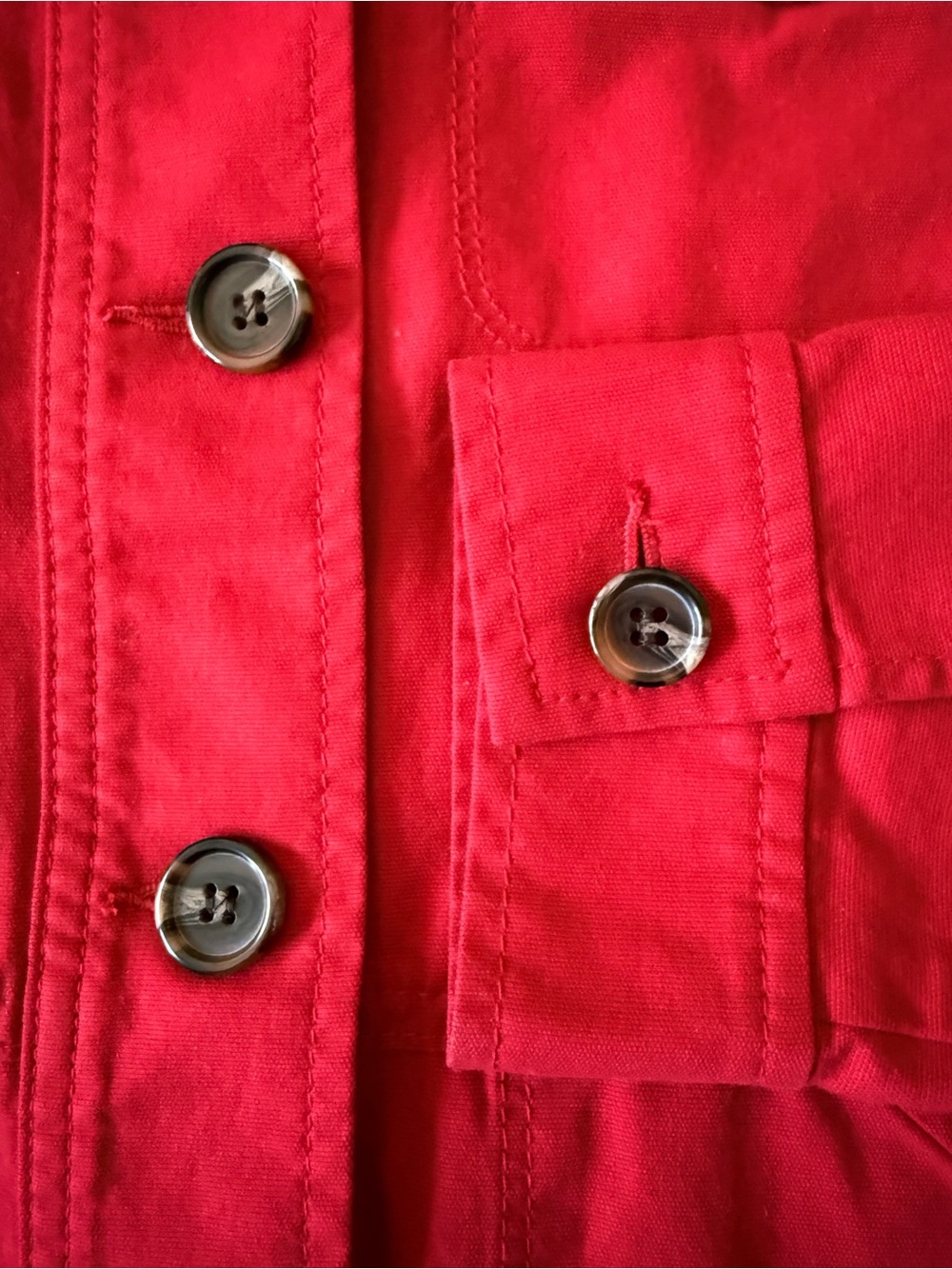 NWT Talbots 6P Petite Red Barn Coat - Picture 4 of 9